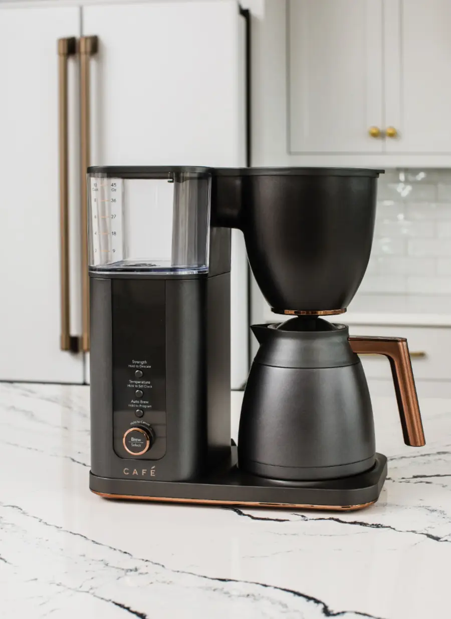 Alt View 29. Café - Smart Drip 10-Cup Coffee Maker with WiFi - Matte Black.
