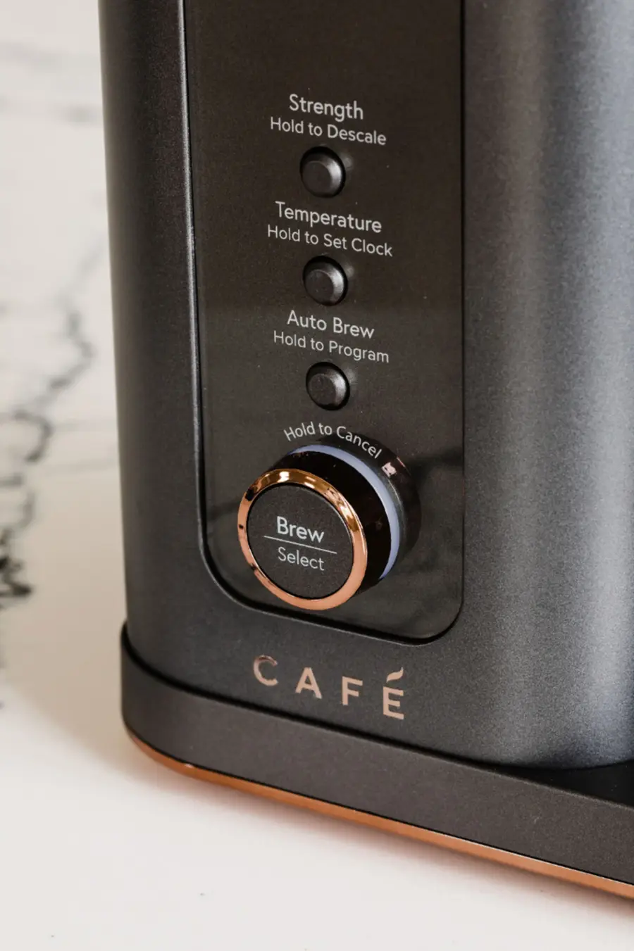 Alt View 32. Café - Smart Drip 10-Cup Coffee Maker with WiFi - Matte Black.