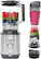 Front. GE - 5-Speed 64-Oz. Blender with Blender Cups - Stainless Steel.