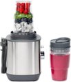 Alt View 11. GE - 5-Speed 64-Oz. Blender with Blender Cups - Stainless Steel.