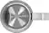 Alt View 11. GE - Electric Kettle with Digital Control - Brushed Stainless Steel.