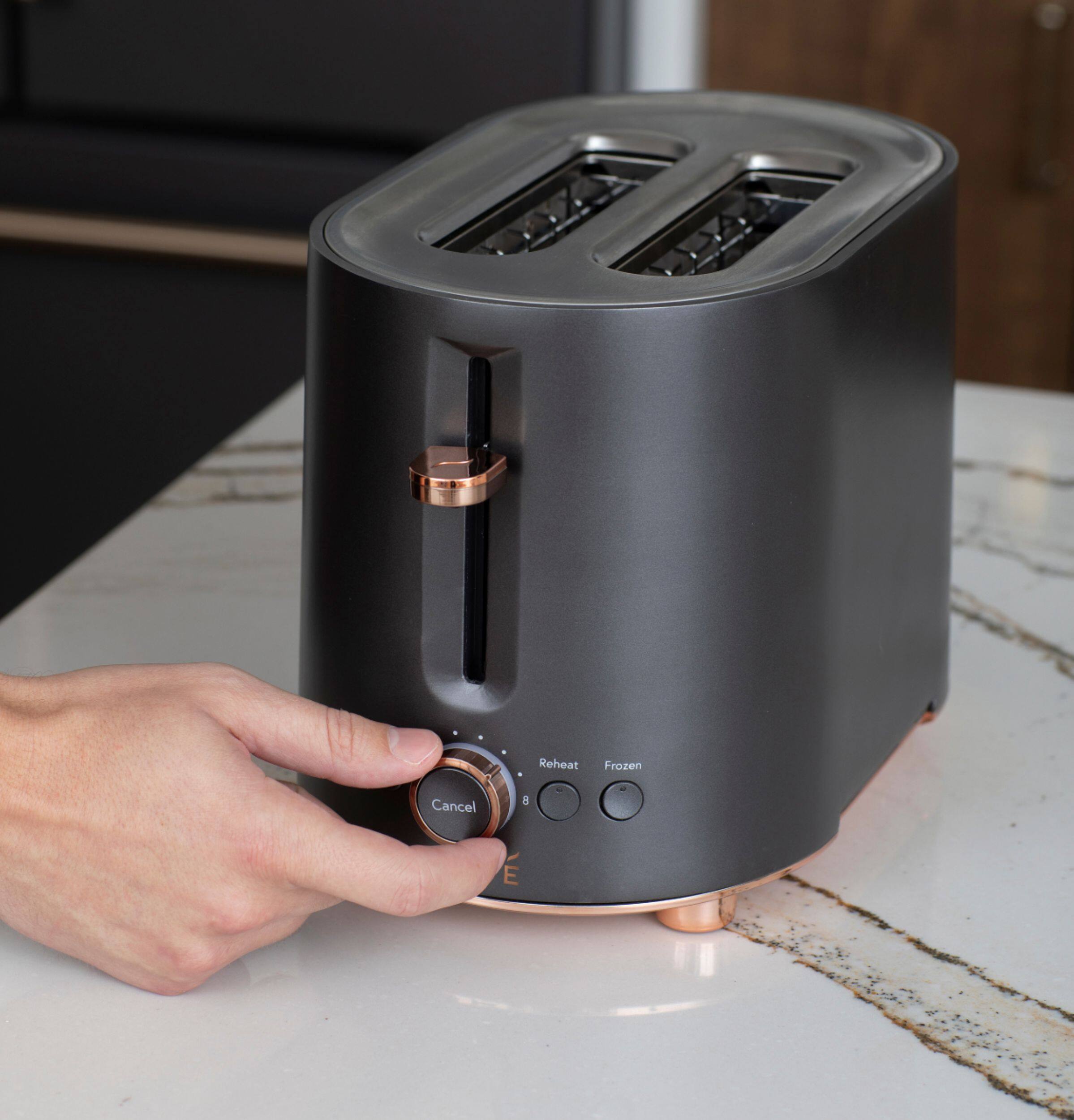 Alt View 24. Café - Specialty 2-Slice Toaster - Matte Black.