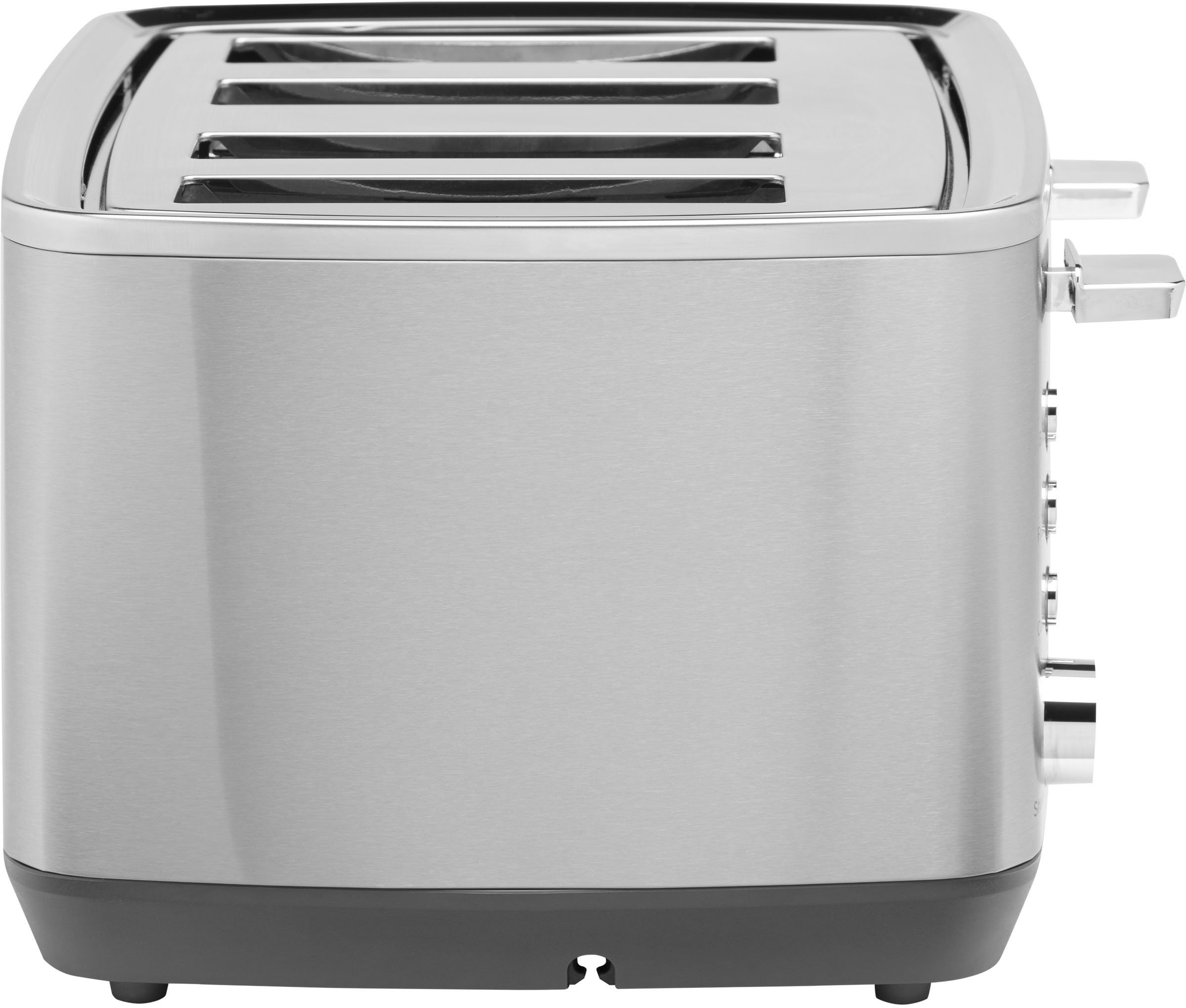GE Stainless Steel Toaster | 2 Slice | Extra Wide Slots for Toasting  Bagels, Breads, Waffles & More | 7 Shade Options for the Entire Household  to