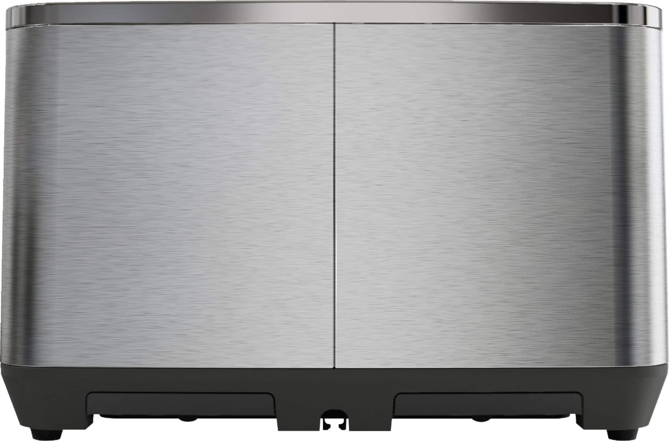 Alt View 14. GE - 4-Slice Toaster - Stainless Steel.