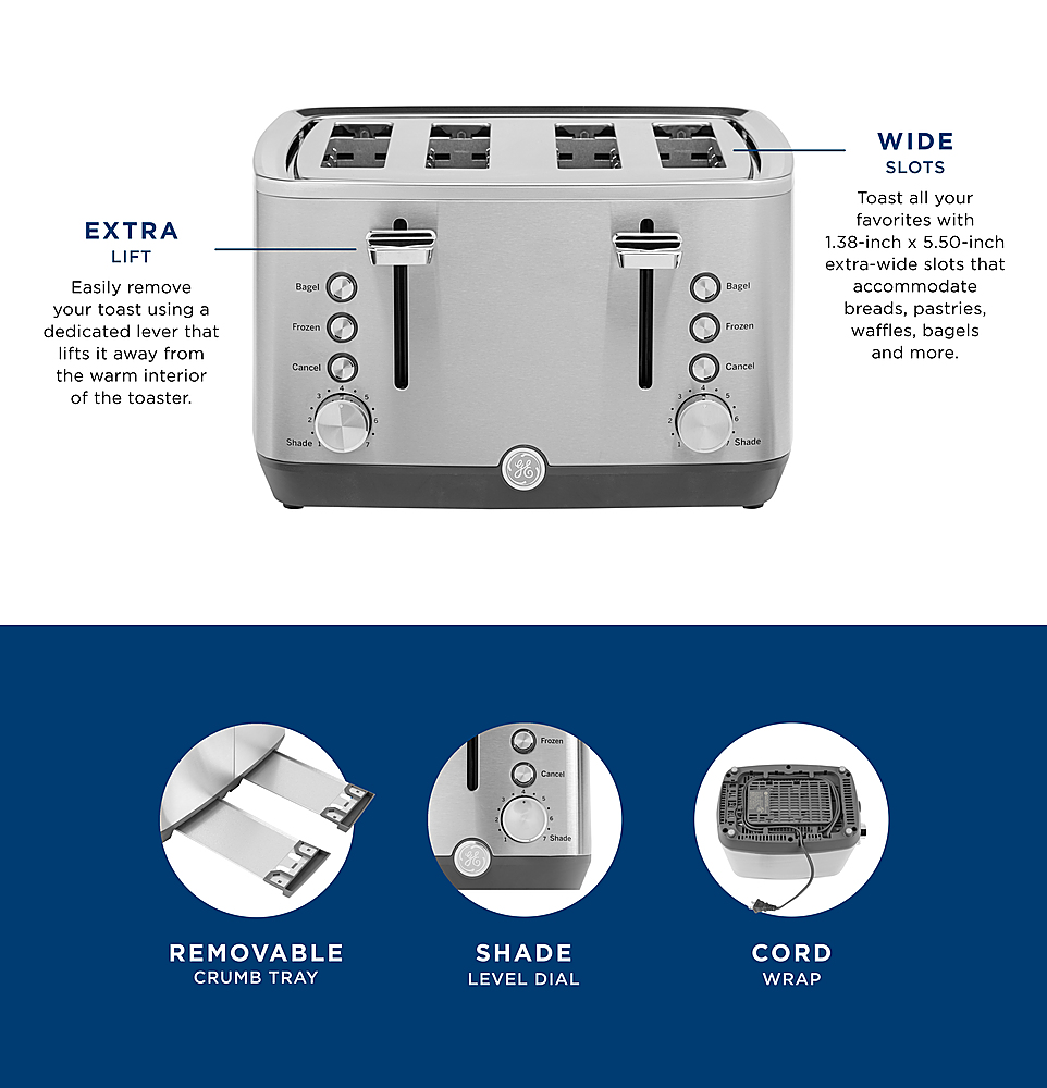 4 Slice Toaster,Famistar Best Rated Prime Toasters Extra Wide Slots  Stainless Steel Top Price - FurnitureV.com
