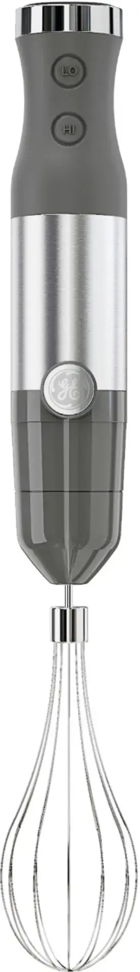 Alt View 17. GE - Immersion 2-Speed Handheld Blender (4 Piece Set) - Stainless Steel.