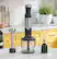 Alt View 27. GE - Immersion 2-Speed Handheld Blender (4 Piece Set) - Stainless Steel.