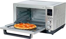 GE - Calrod 6-Slice Toaster Oven with Convection bake - Stainless Steel