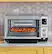 Alt View 24. GE - Calrod 6-Slice Toaster Oven with Convection bake.