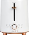 Front Zoom. Café - Specialty 2-Slice Toaster - Matte White.