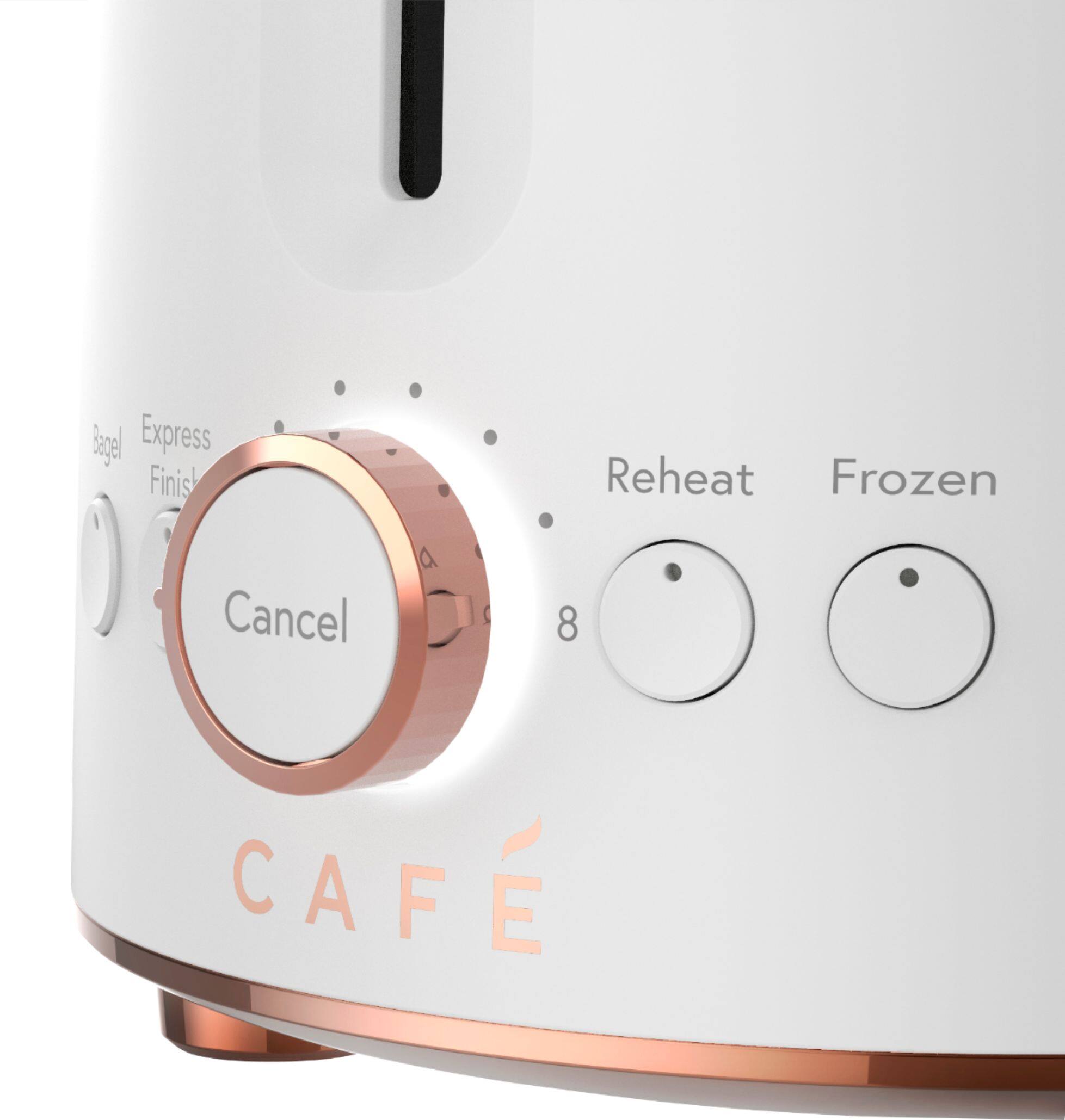 Alt View 11. Café - Specialty 2-Slice Toaster - Matte White.