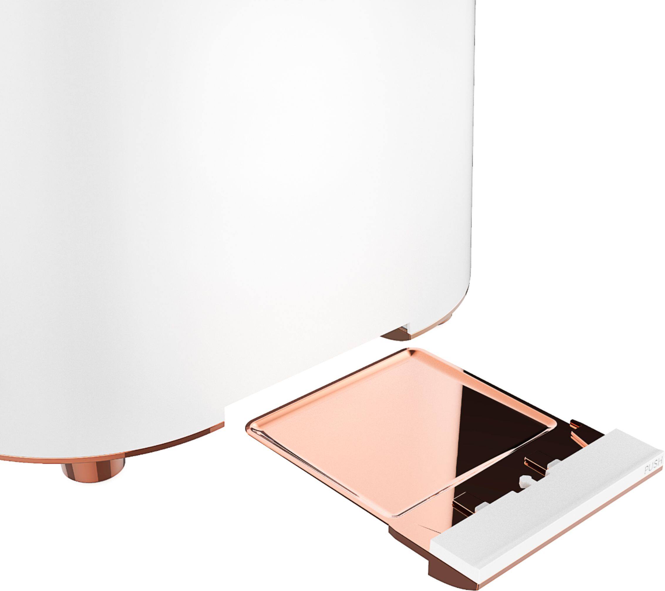 Alt View 12. Café - Specialty 2-Slice Toaster - Matte White.