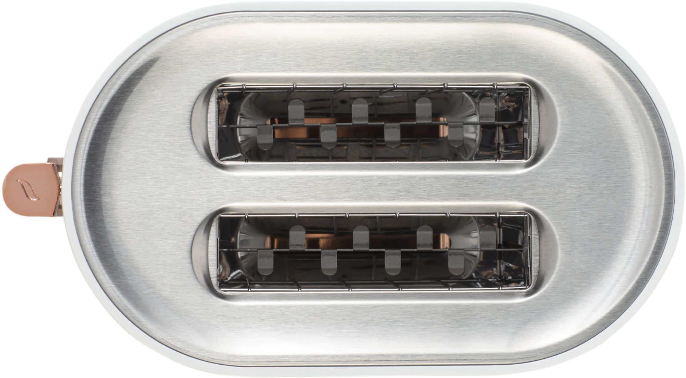 Alt View 13. Café - Specialty 2-Slice Toaster - Matte White.