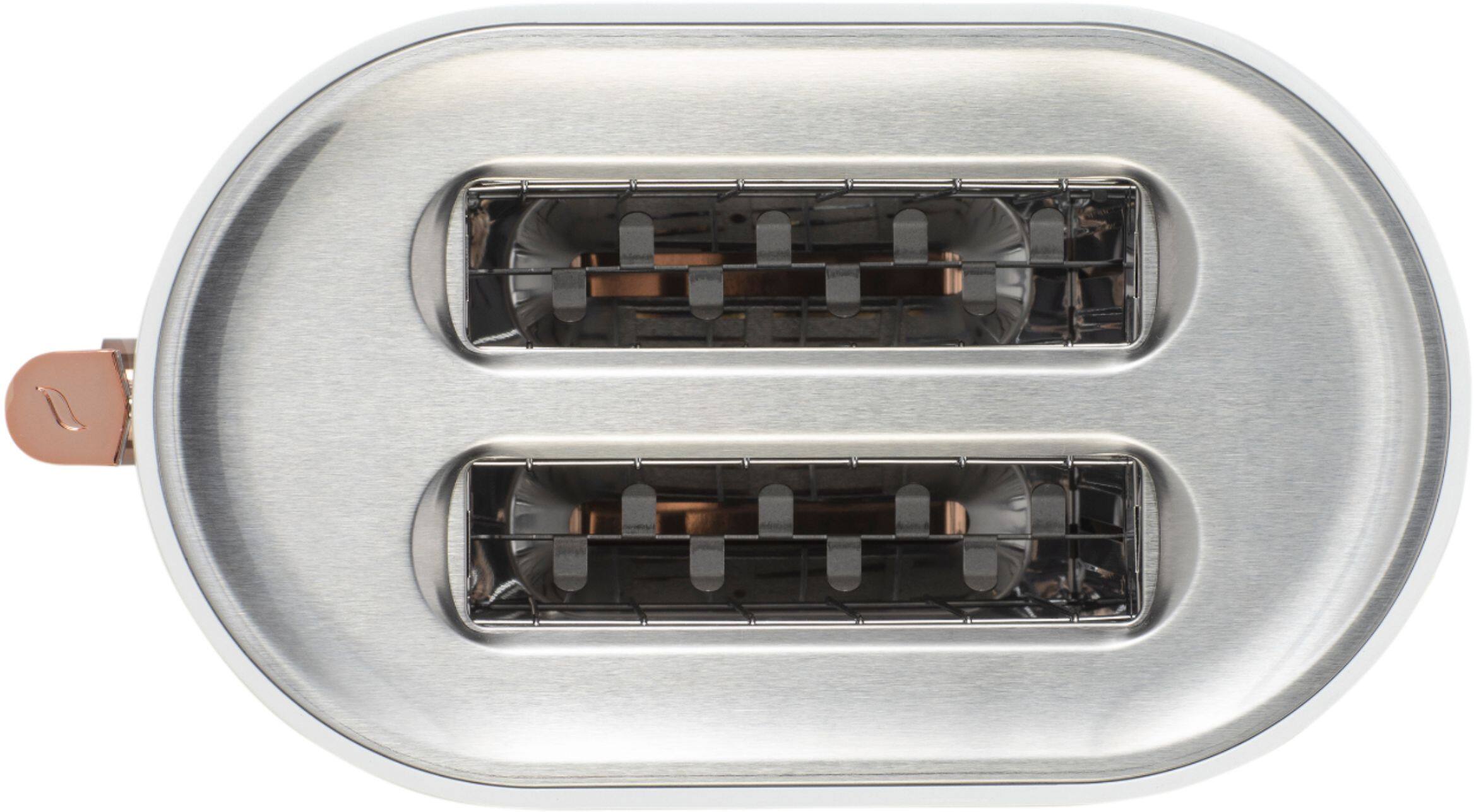 Alt View 13. Café - Specialty 2-Slice Toaster - Matte White.