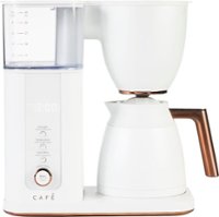 Café - Smart Drip 10-Cup Coffee Maker with Wi-Fi - Matte White - Front_Zoom