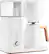 Left. Café - Smart Drip 10-Cup Coffee Maker with Wi-Fi - Matte White.