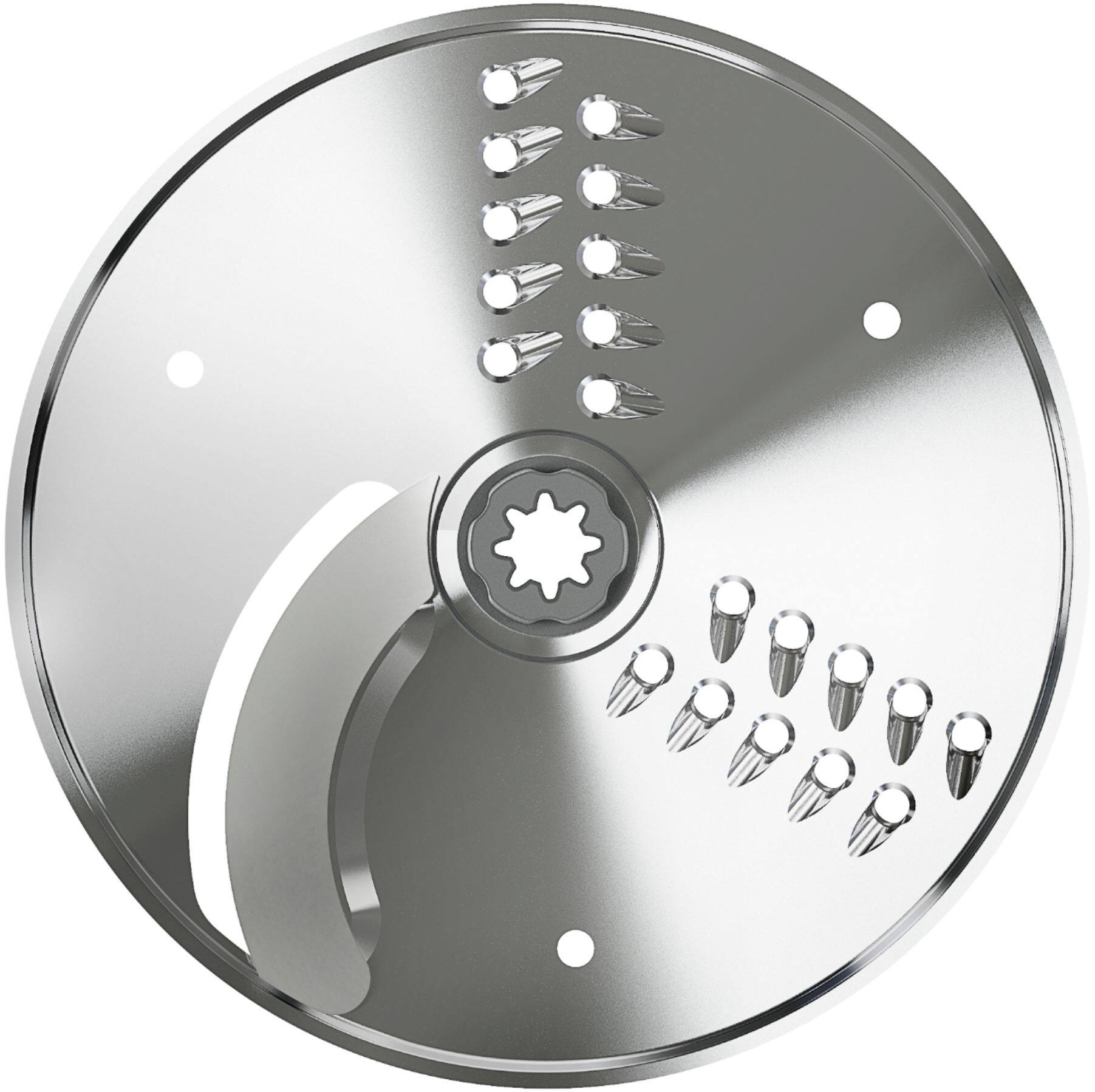 Alt View 18. GE - 12-Cup Food Processor with Accessories - Stainless Steel.