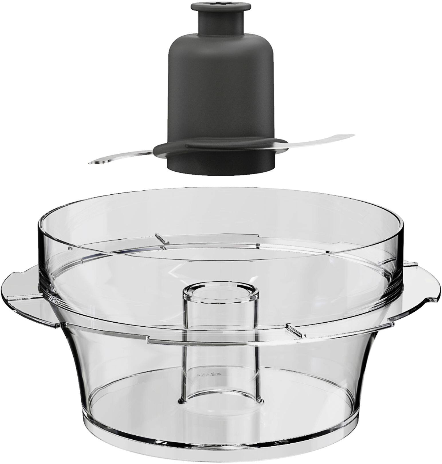 Alt View 20. GE - 12-Cup Food Processor with Accessories - Stainless Steel.