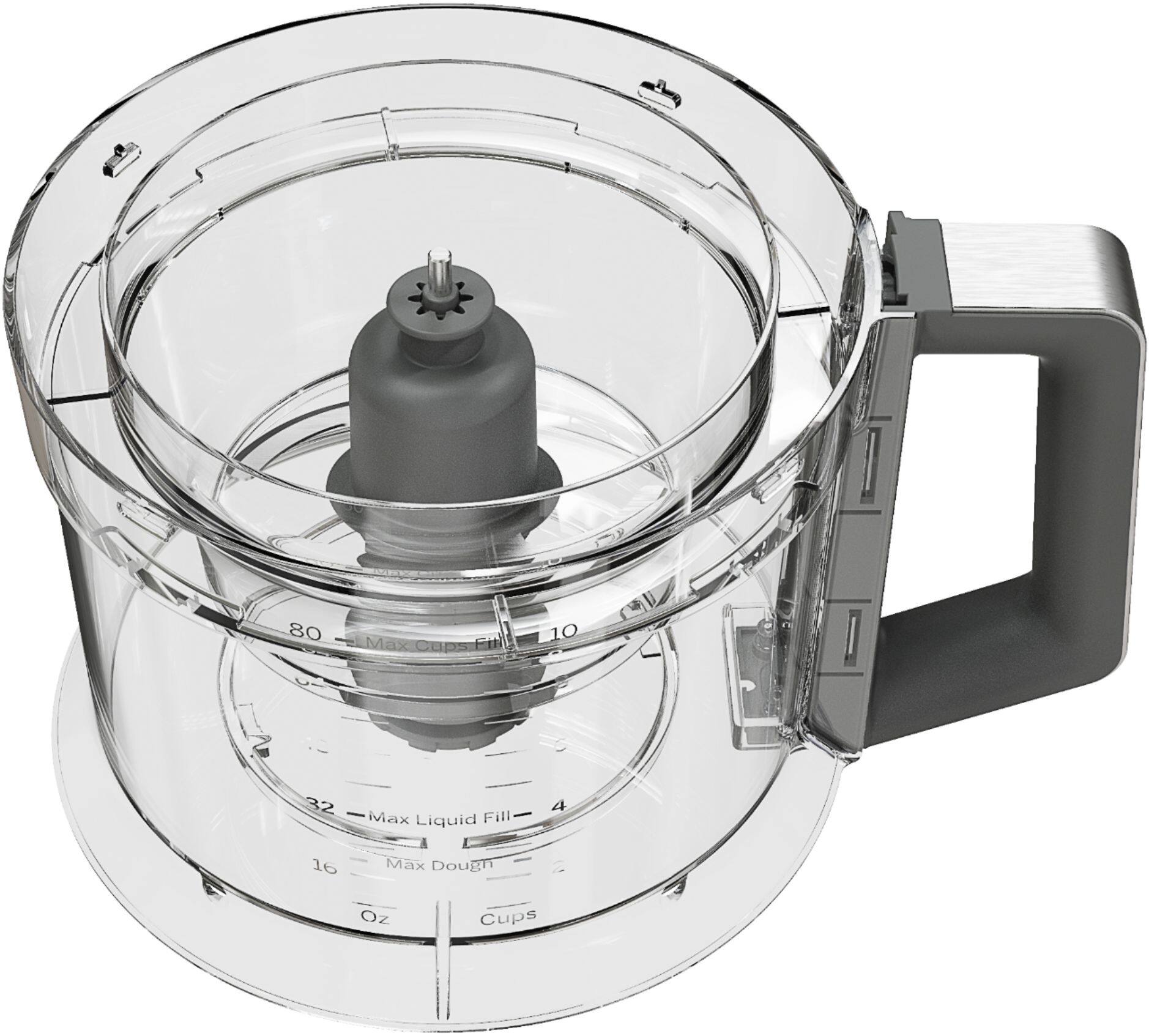Alt View 27. GE - 12-Cup Food Processor with Accessories - Stainless Steel.