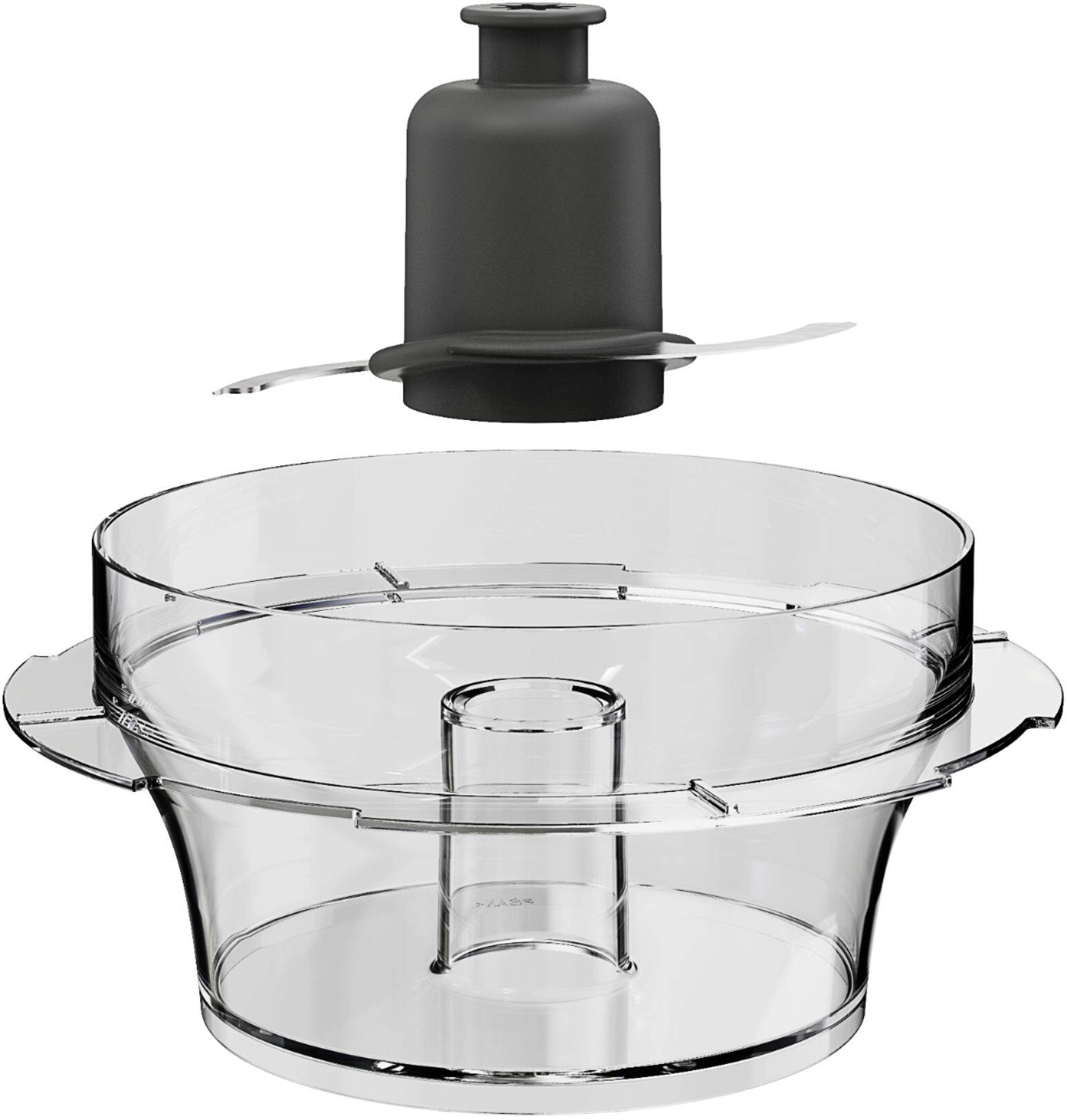 Alt View 29. GE - 12-Cup Food Processor with Accessories - Stainless Steel.