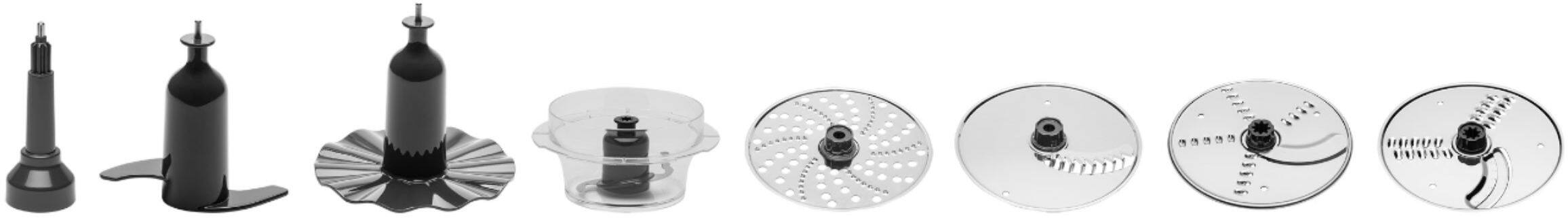 Alt View 34. GE - 12-Cup Food Processor with Accessories - Stainless Steel.