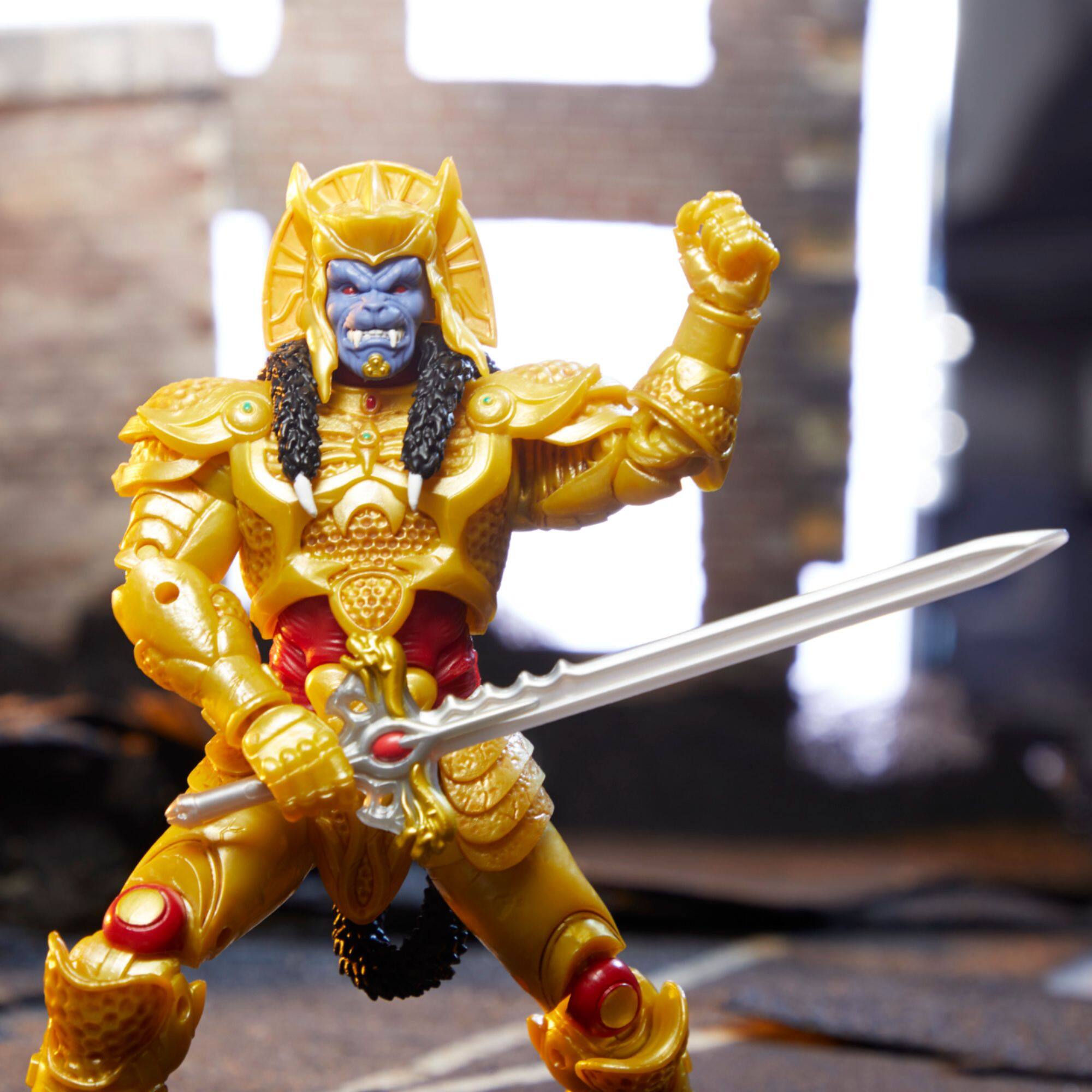 Alt View 16. Power Rangers - Lightning Collection Mighty Morphin Goldar Figure.