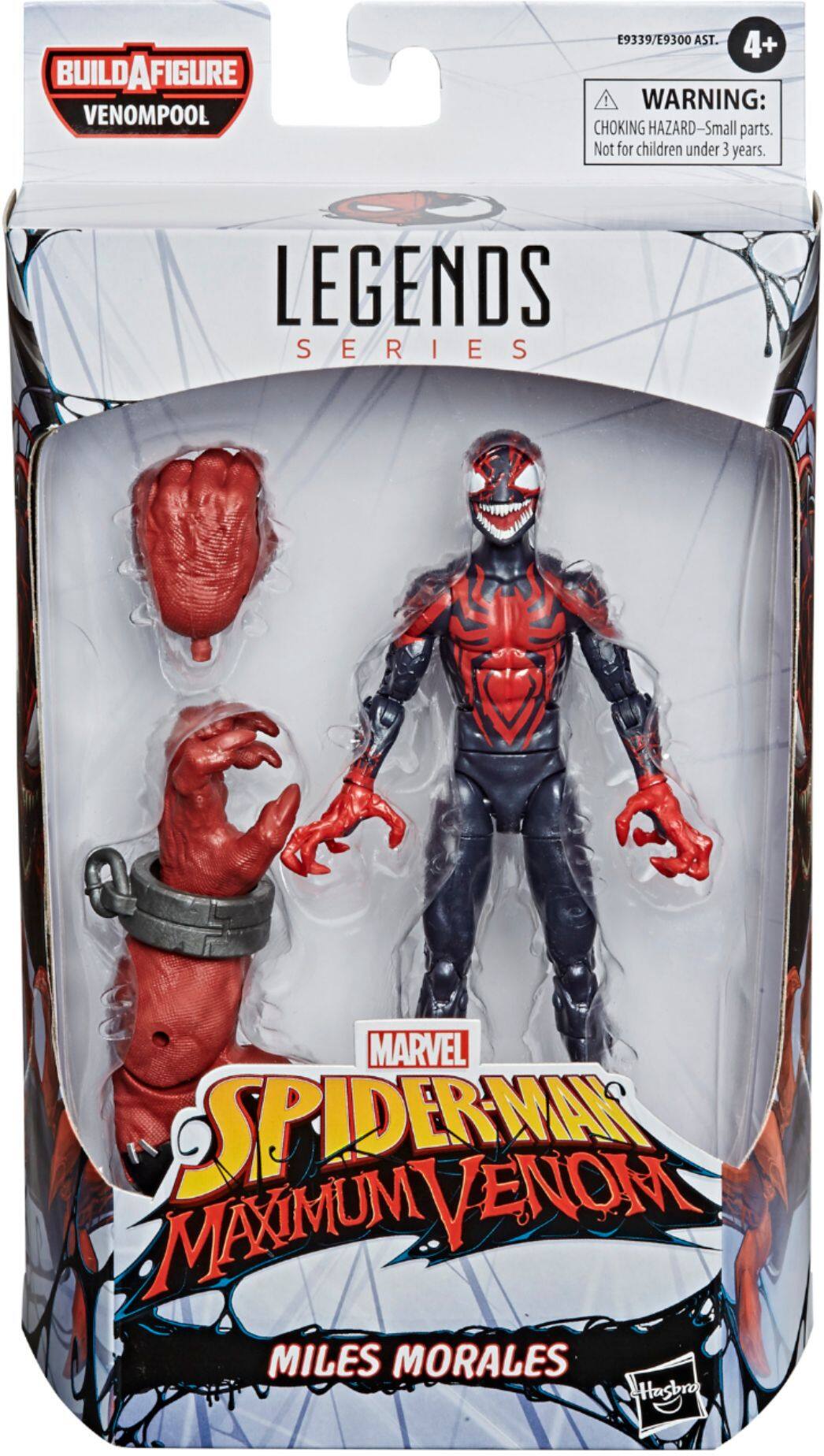 Alt View 12. Marvel - Hasbro Marvel Legends Series Venom Miles Morales.