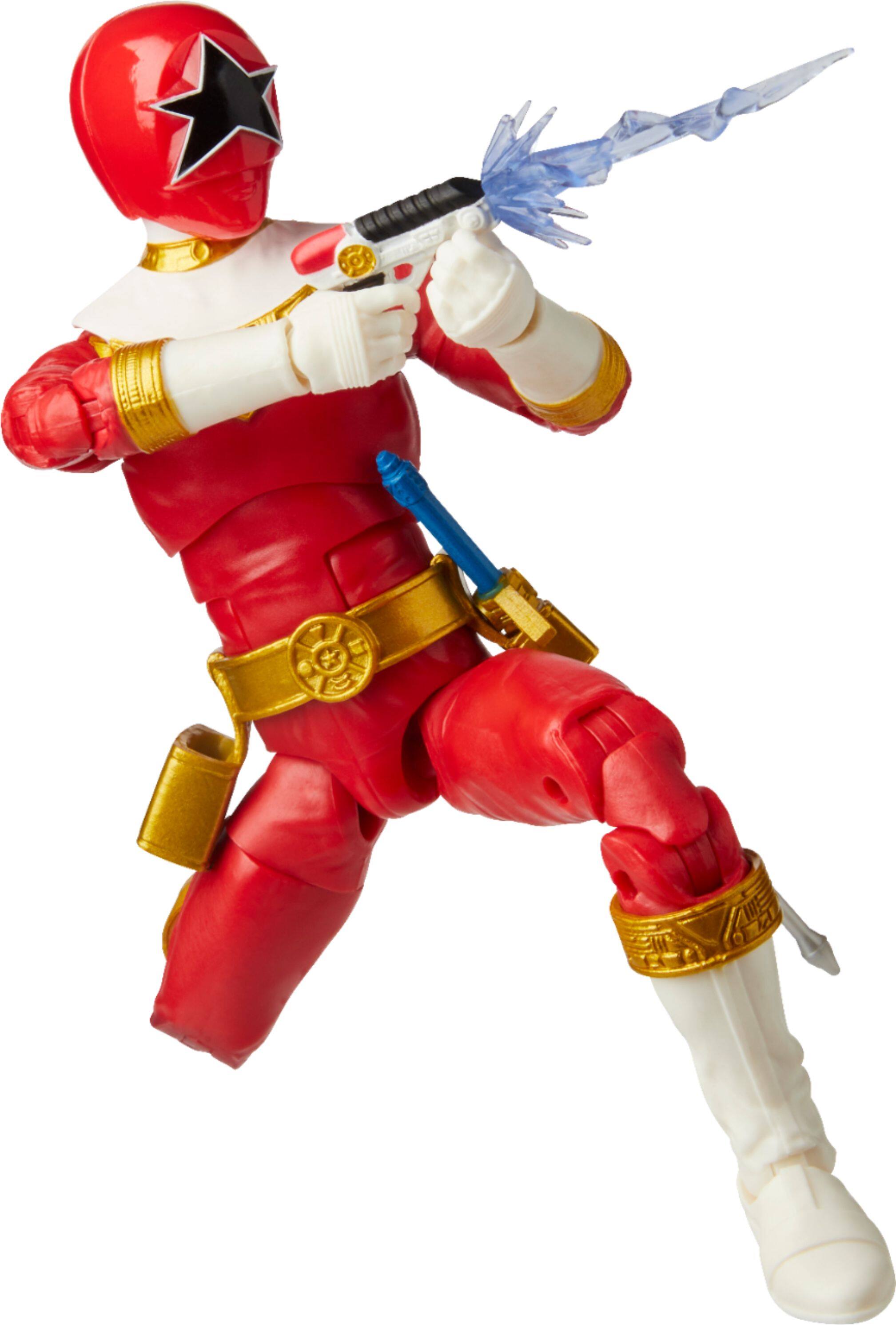 Alt View 12. Power Rangers - Lightning Collection Zeo Red Ranger Figure.