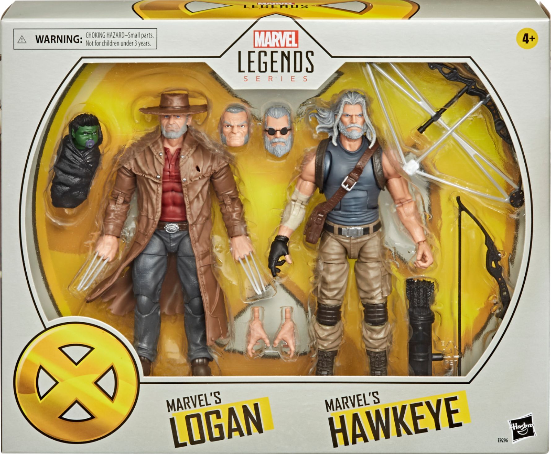 Nathaniel Ward promoción combinación Marvel Legends Series Hawkeye and Logan E9296 - Best Buy