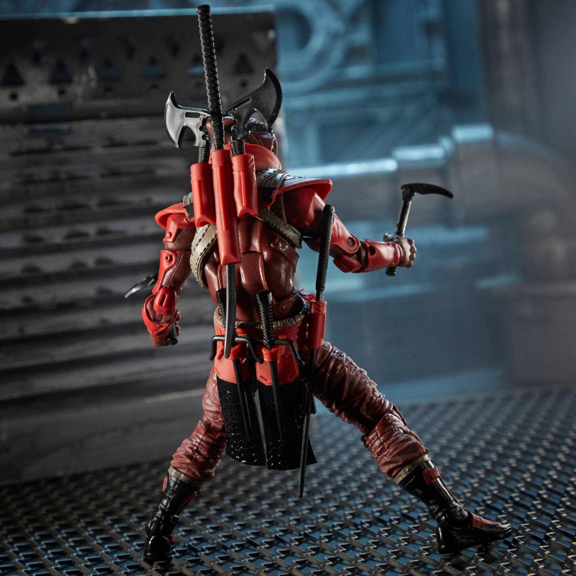 Alt View 13. Hasbro - G.I. Joe Classified Series Red Ninja Action Figure.