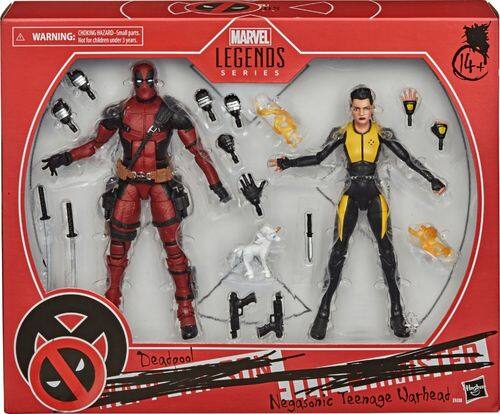  Hasbro Marvel Legends Series Deadpool and Negasonic Teenage Warhead