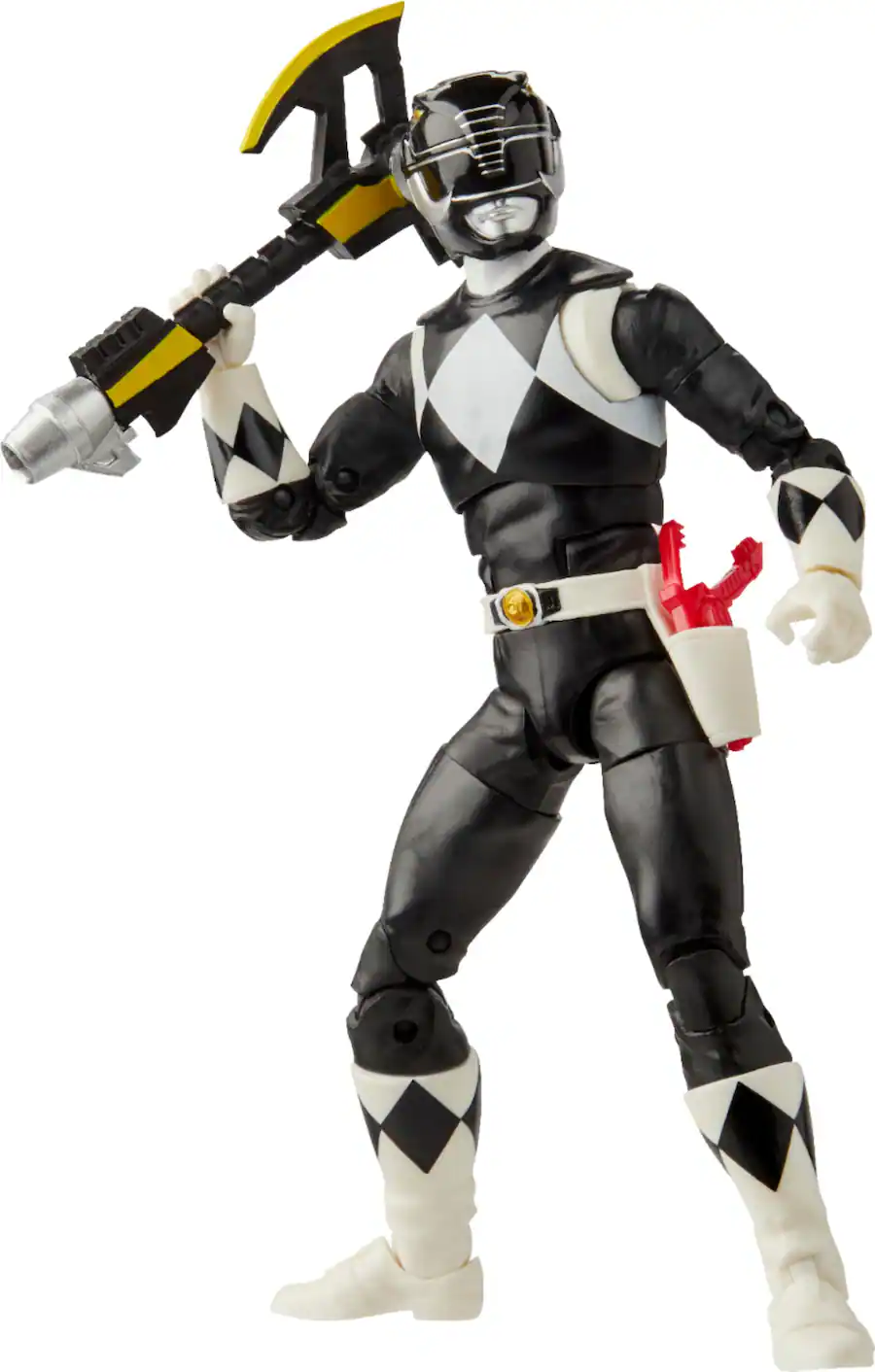 Power Rangers Lightning Collection Mighty Morphin Black Ranger Figure ...