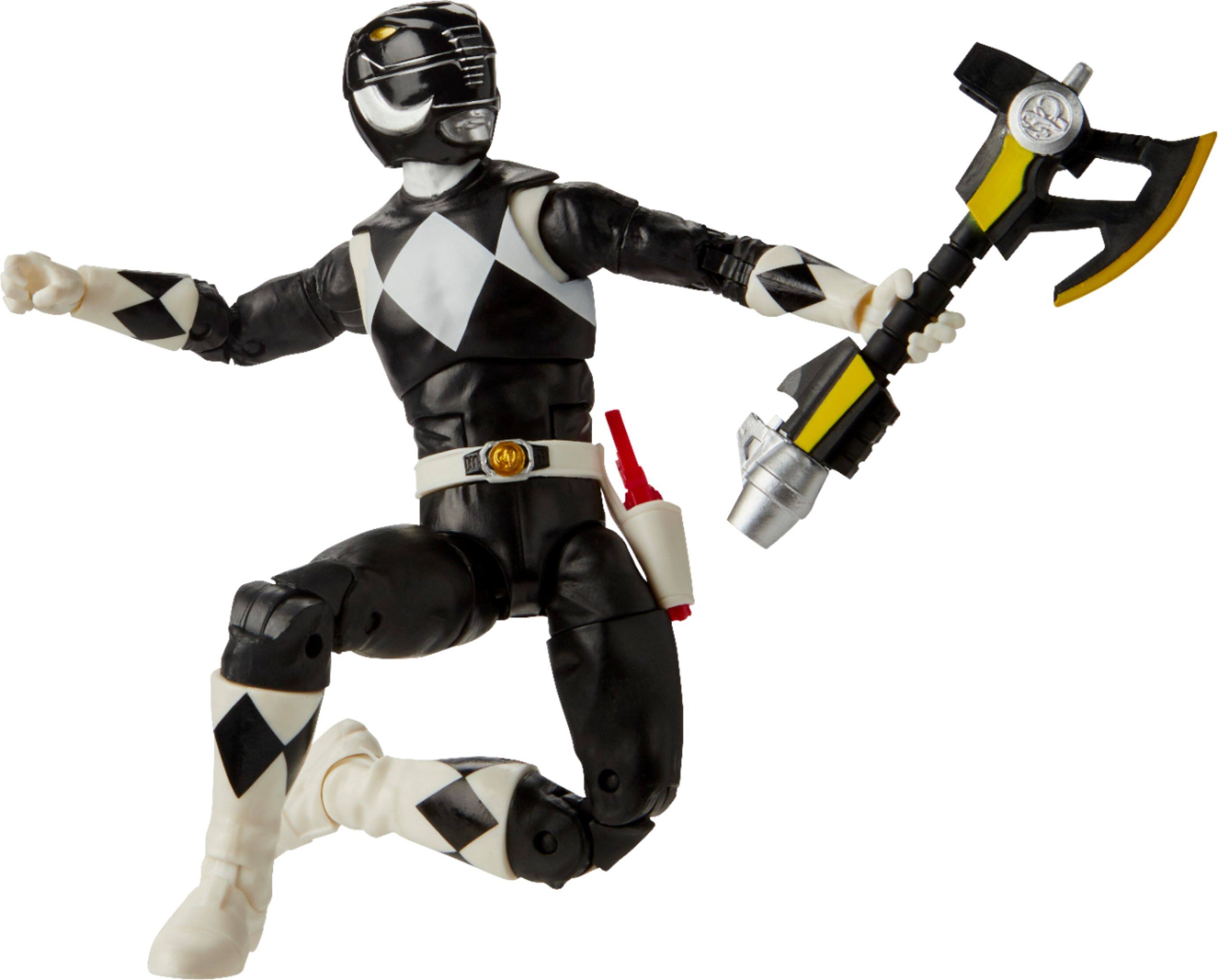Alt View 12. Power Rangers - Power Rangers Lightning Collection Mighty Morphin Black Ranger Figure.