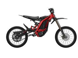 Segway - Dirt eBike x160 w/40.4 mi Max Operating Range & 31.1 mph Max Speed - Red - Front_Zoom