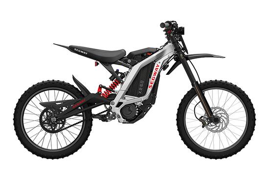 Segway Dirt eBike x260 w 74.6 mi Max Operating Range 46.6 mph