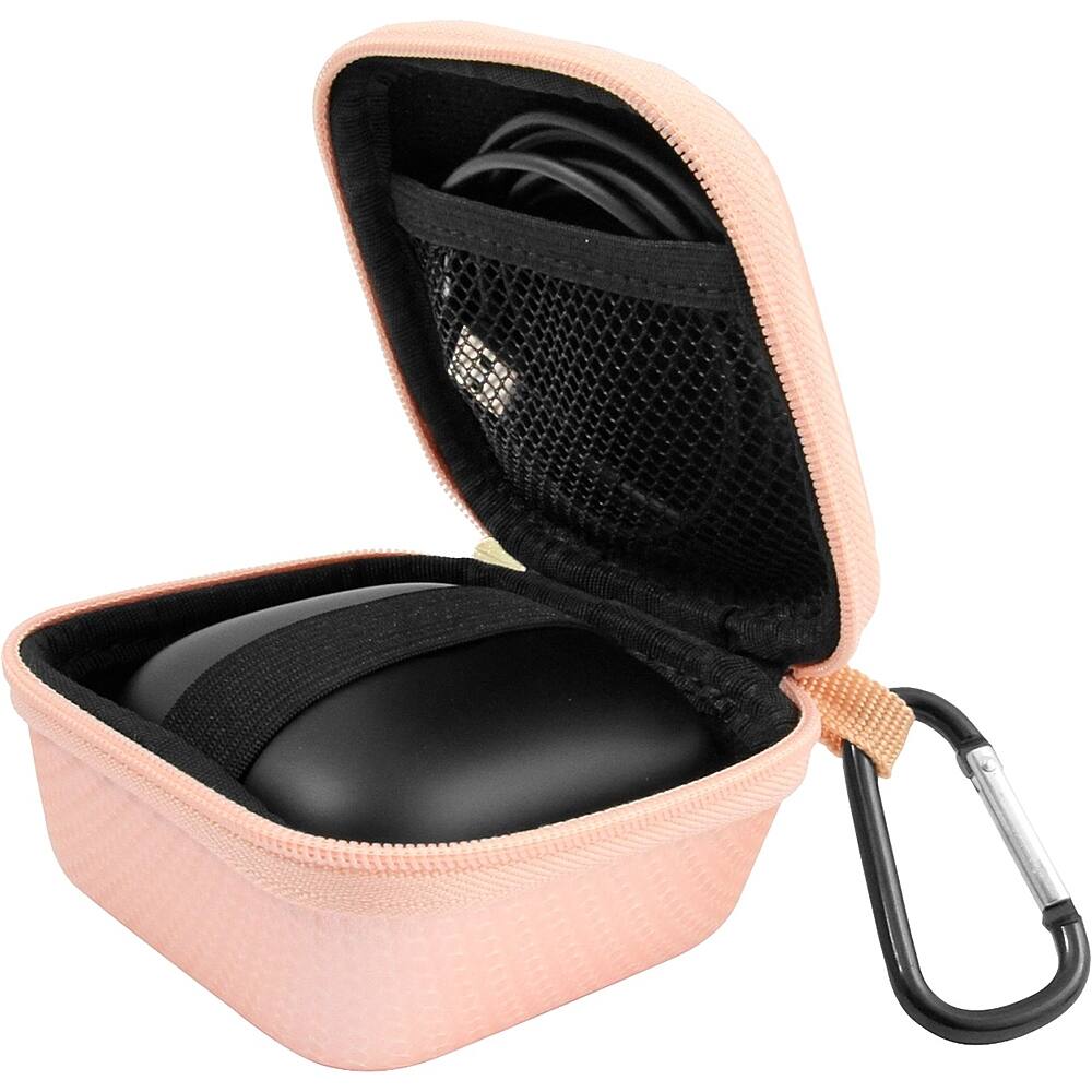 Alt View 12. CASEMATIX - Carrying Case for Beats by Dr. Dre PowerBeats Pro - Pink.