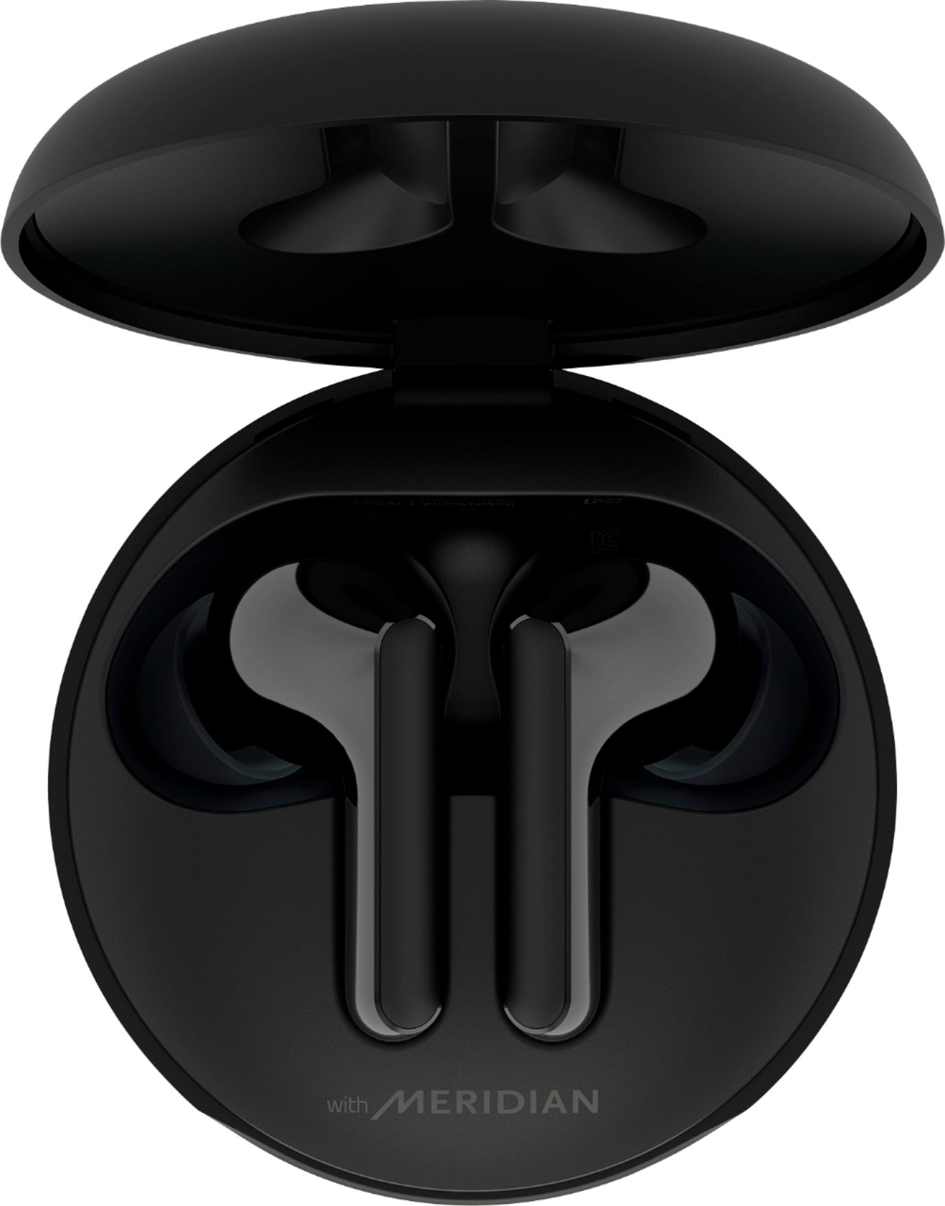 Angle View: LG - TONE Free HBS-FN4 - True Wireless Earbud Headphones - Black