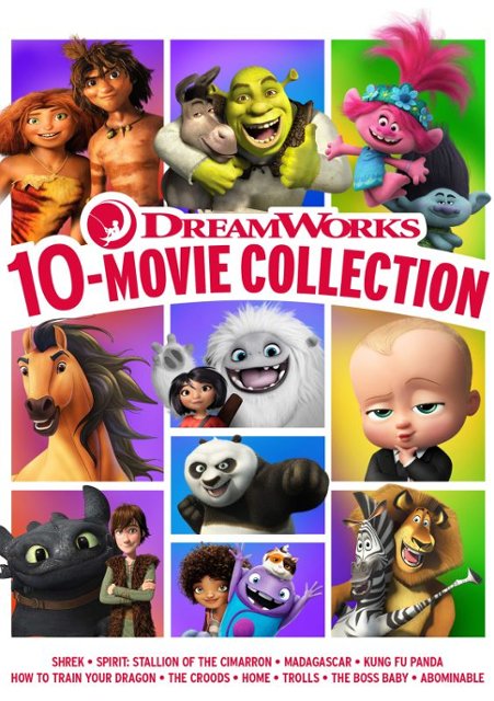 hel Gastvrijheid meteoor Dreamworks 10-Movie Collection [DVD] - Best Buy