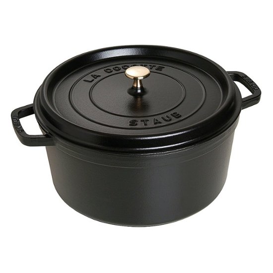 Staub - Cast Iron 4.5-qt Perfect Pan - Black Matte