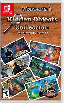 Front. GS2 Games - Hidden Objects Collection for the Nintendo Switch. - T (Teen 13+)