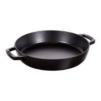 Tramontina Covered Skillet Enameled Cast Iron 12-Inch, Gradated Red,  80131/058DS