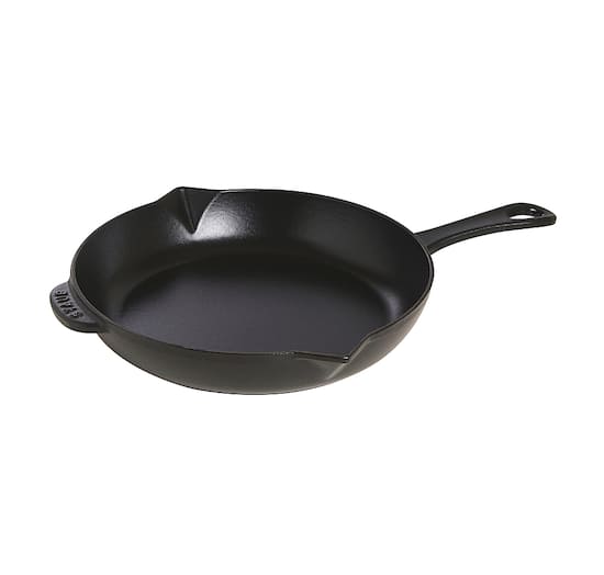 Staub Cast Iron 10 inch Fry Pan Black Matte 1222625 Best Buy