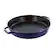 Angle. Staub - Cast Iron 13-inch Double Handle Fry Pan - Dark Blue.