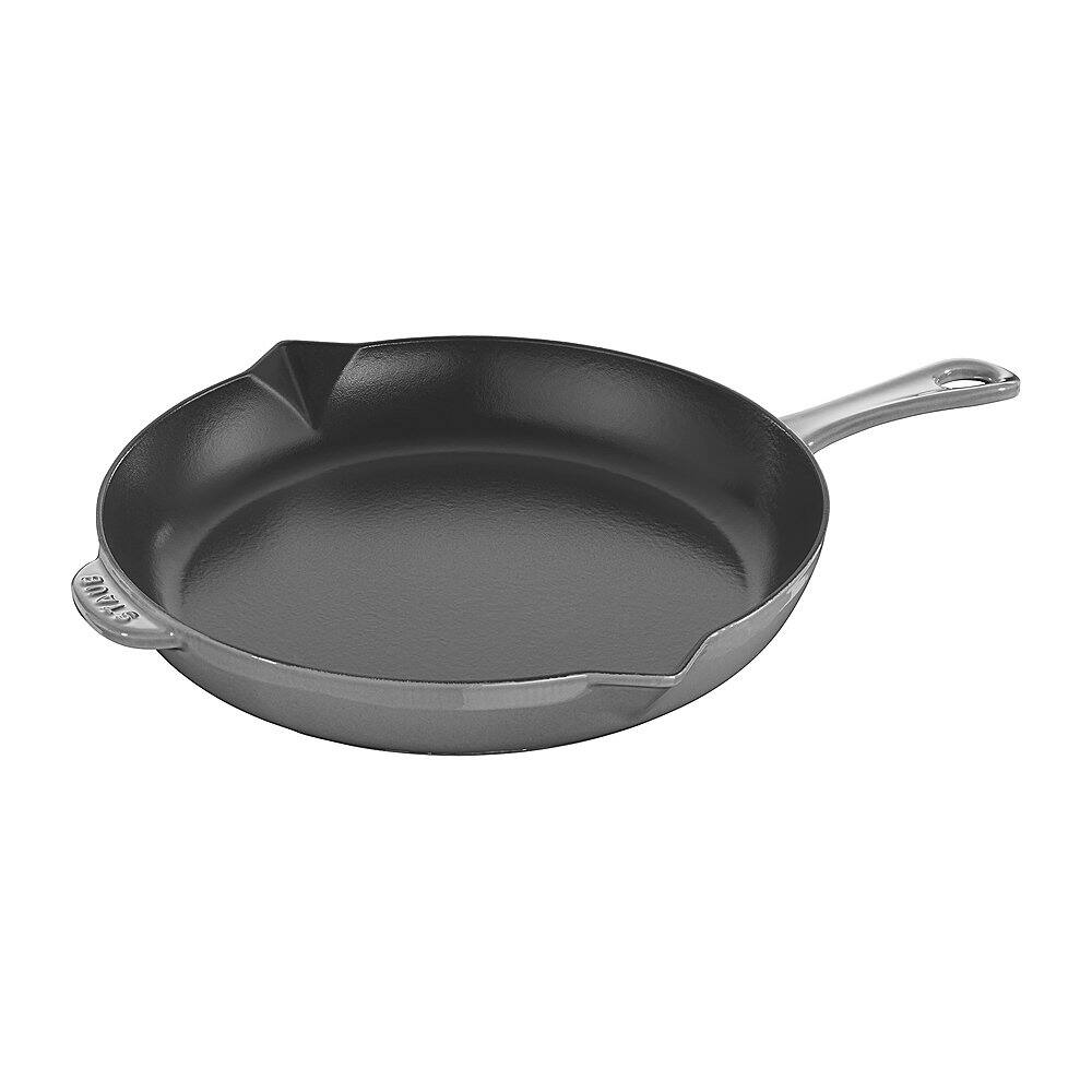 Best Buy: Staub Cast Iron 10-inch Fry Pan Graphite Grey 1222618