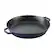 Angle. Staub - Cast Iron 15-inch Double Handle Fry Pan / Paella Pan - Grenadine.