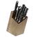 Alt View 11. ZWILLING - Pro 9-pc Knife Block Set - Brown.