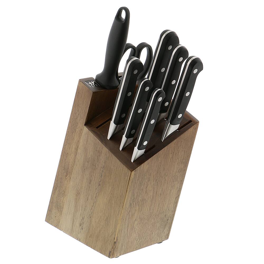 Alt View 11. ZWILLING - Pro 9-pc Knife Block Set - Brown.