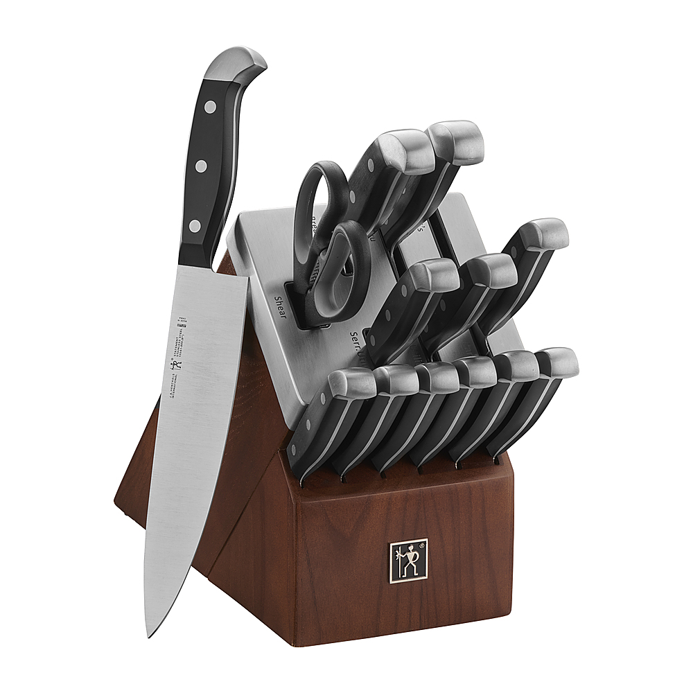 Henckels Statement 14-pc Self-Sharpening Knife Block Set Brown 13553-014 -  Best Buy