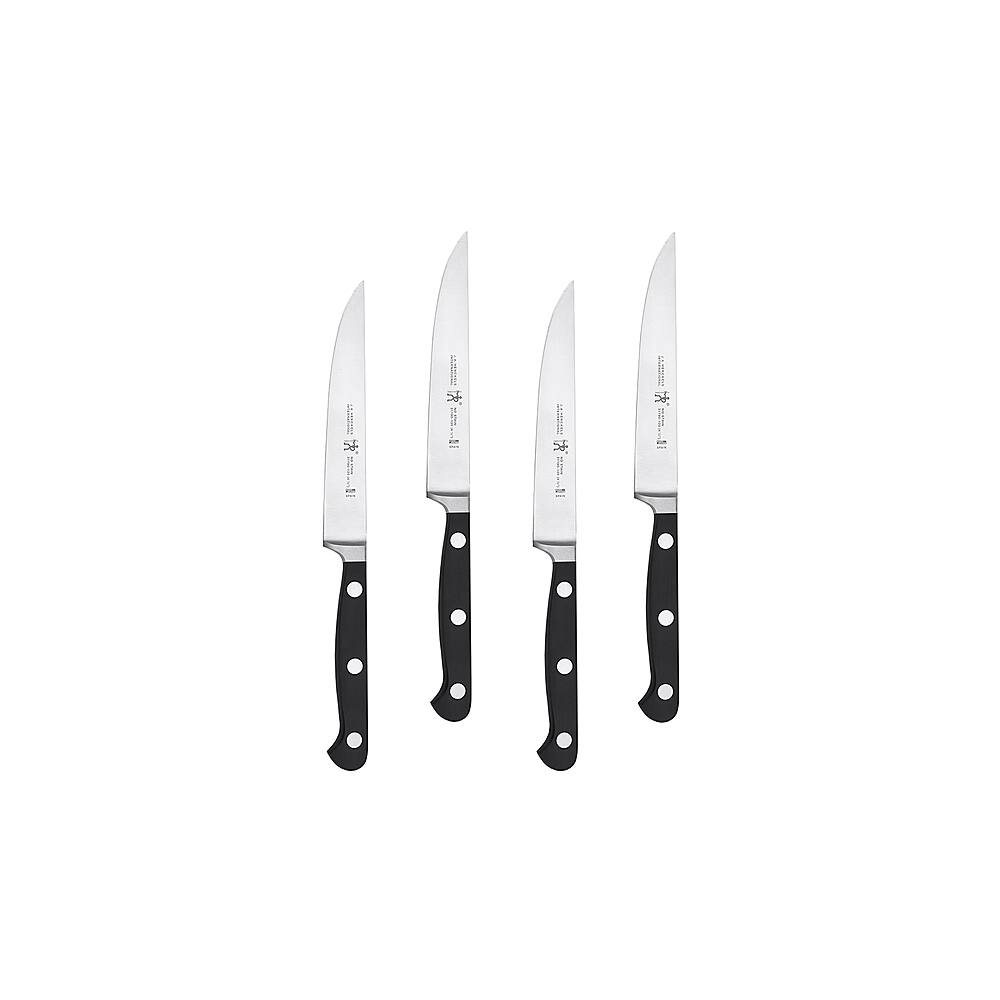 Angle. Henckels - Henckels CLASSIC 4-pc Steak Knife Set - Stainless Steel.