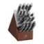 Alt View 11. Henckels - Graphite 20-pc Self-Sharpening Block Set - Brown.